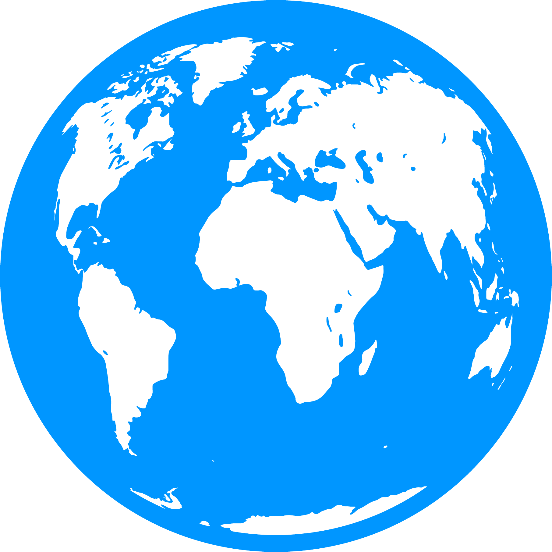 GOD News editorial desk emblem: the GOD Radio globe